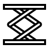 Hebebühne symbol